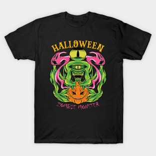 Halloween Zombie Monster T-Shirt